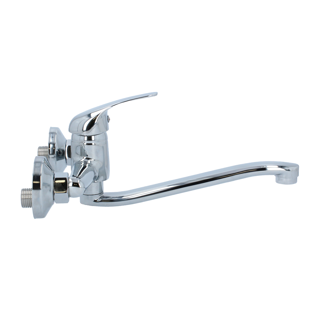 Wasserhahn Küchenspüle Wand Montage Batterie Spültisch Mischbatterie | eBay