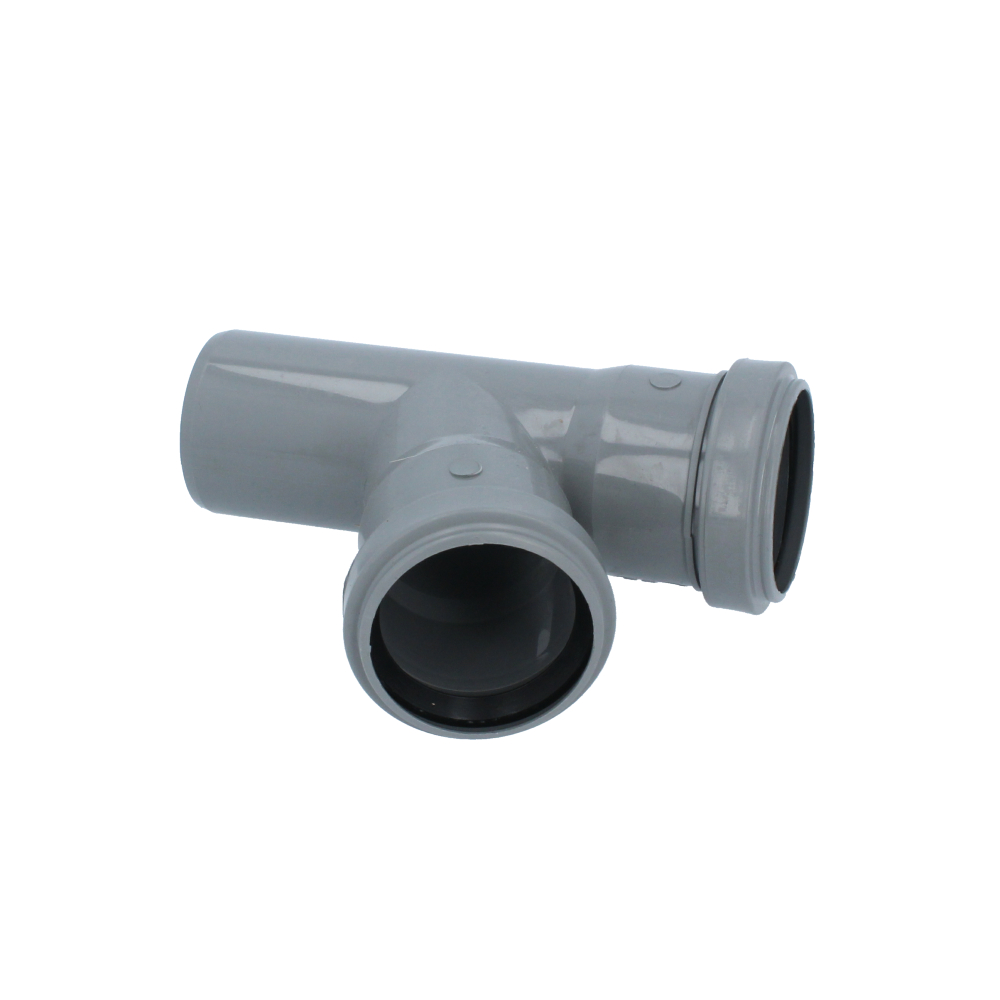 T-Stück Kunststoff HT-Rohr Installation Abwasser 50 32 mm Weiß Abzweig NEU